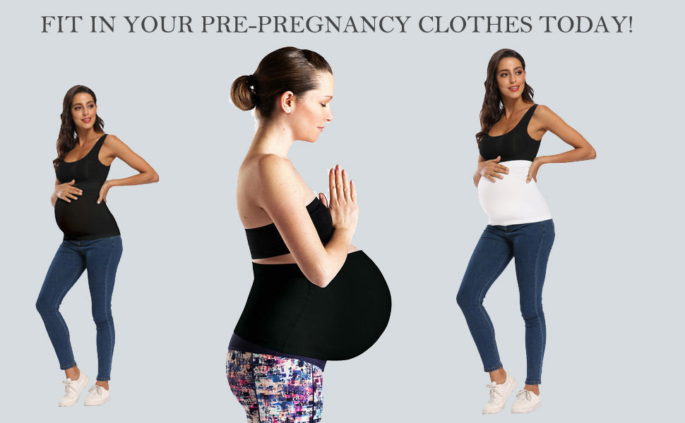 Soft Seamless Maternity Belly Band