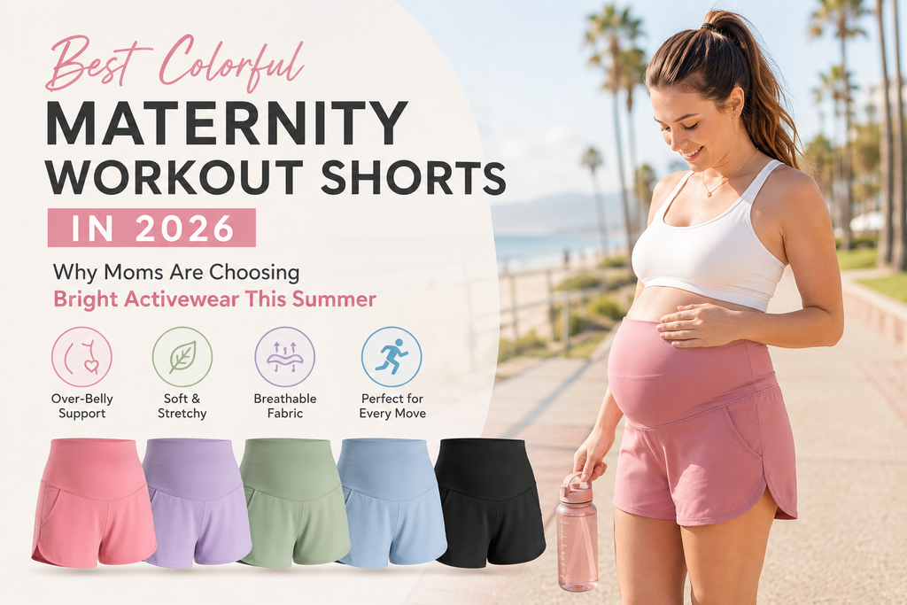 Best Colorful Maternity Workout Shorts: Why Moms Are Choosing Bright Activewear This Summer
