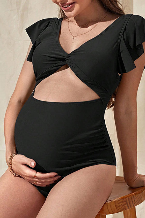 New Fashion  Belly Support Maternity Swimsuit