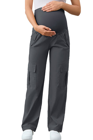 Quick-Dry Pockets Maternity Cargo Pants Pregnancy Hiking Pants