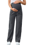 Quick-Dry Pockets Maternity Cargo Pants Pregnancy Hiking Pants