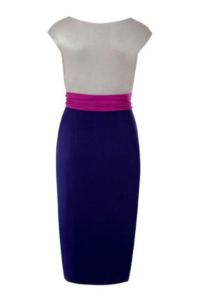 blue and pink maternity dress PinkBlush Blue Lace Overlay Maternity Maxi Dress