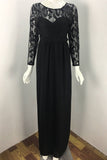 Lace Long-Sleeve Maternity Maxi Dress Dresses