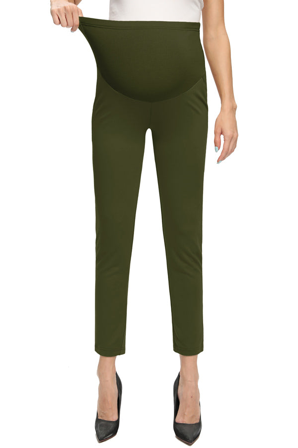Maternity Fashion Straight Pants Comfortable Work Pants