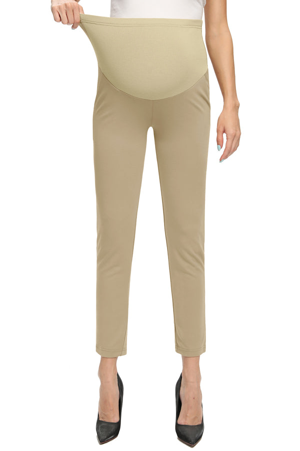 Maternity Fashion Straight Pants Comfortable Work Pants