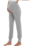 Wide Waistband Prenatal Yoga Pants With Pockets