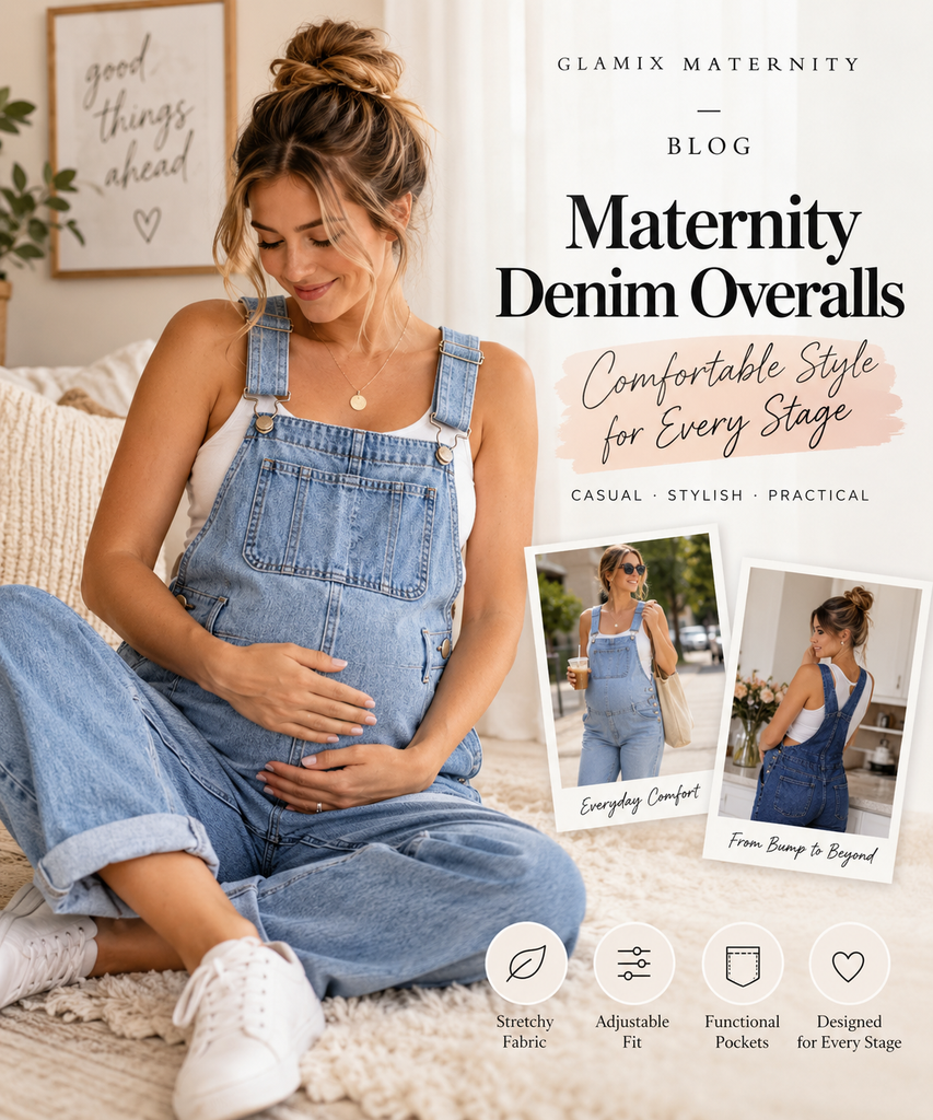 Maternity Denim Overalls: A Comfortable Everyday Essential for Pregnancy