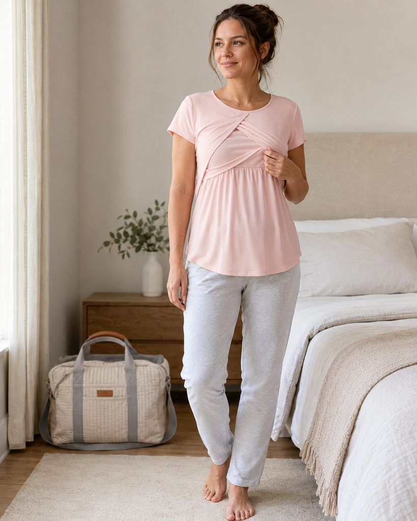 What to Pack for Postpartum: A Nursing Top That Works Beyond the Hospital