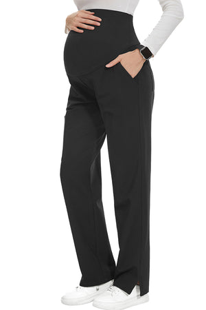 6-Pocket Comfy Maternity Scrubs Pant Pregnancy Workwear