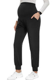 6 Pockets Pregnancy Workwear Jogger Maternity Scrubs Pants