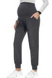 6 Pockets Pregnancy Workwear Jogger Maternity Scrubs Pants