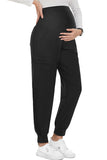 6 Pockets Pregnancy Workwear Jogger Maternity Scrubs Pants