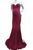 Chic Off-the-shoulder- Sweetheart Mermaid Maternity Dress