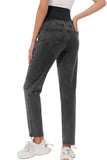 Comfy Boyfriend Maternity Jeans Pregnancy Pants Denim