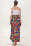Fashion Floral Sleeveless Maternity Boho Midi Dress