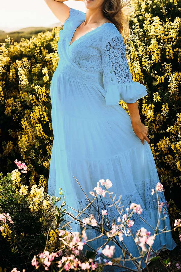 maternity maxi dress photoshoot Bumplook Boho Photoshoot Maternity Maxi Dress