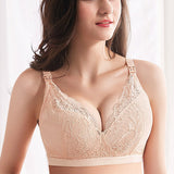Maternity Lace Overlay Nursing Bra
