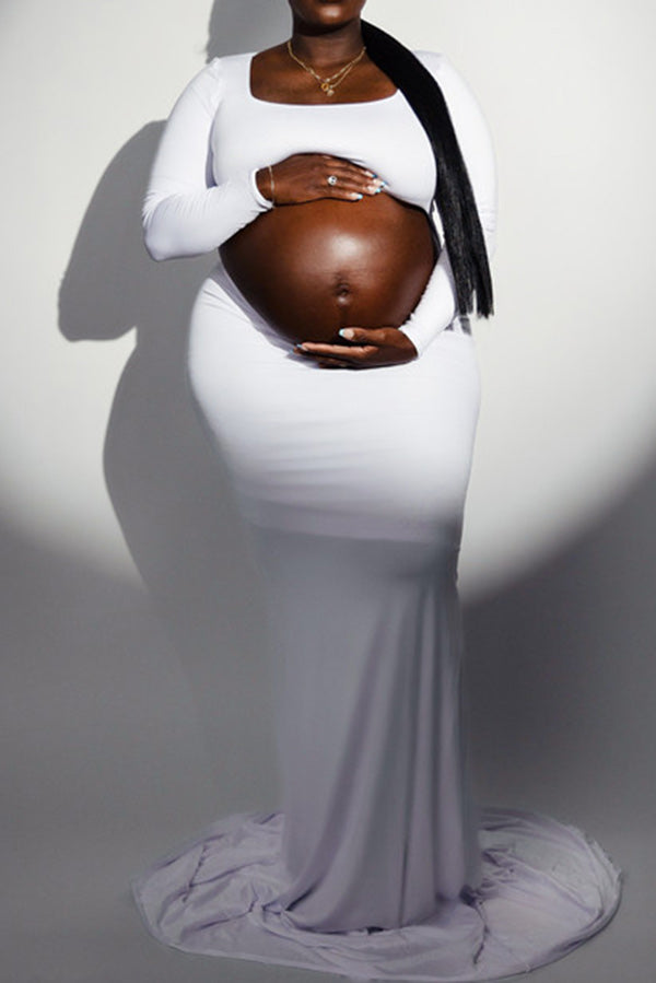 Sexy Cut Out Long Sleeves Fitted Maternity Photoshoot Dress Sexy Cut Out Long Sleeves Fitted Maternity Photoshoot Dress