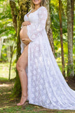 Sexy See-through Lace Maternity Photoshoot Dress