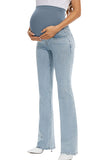 Stretch Maternity Bootcut Jeans Bell Bottoms Flare Denim Pants