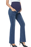 Stretch Maternity Bootcut Jeans Bell Bottoms Flare Denim Pants