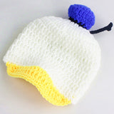 [0M-3M] 4pcs Newborn Baby Knitting Duckling Photoshoot Suit