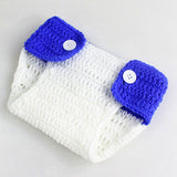 [0M-3M] 4pcs Newborn Baby Knitting Duckling Photoshoot Suit