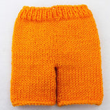 [0M-3M] Baby Photo Cute Little Orange Lion Knit Suit
