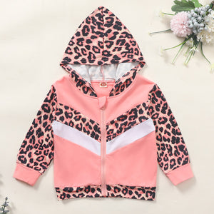 [12M-7Y] Baby Warm Hooded Long Sleeve Sweatshirt Jacket