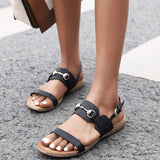 Comfort Flats Open Toe Maternity Sandals