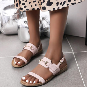 Comfort Flats Open Toe Maternity Sandals