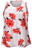 Comfortable Nursing Top with Double-layer Printed Vest