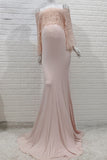 Delicate Mermaid Lace Long Maternity Dress