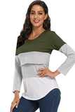 Double Layered Maternity Nursing Top