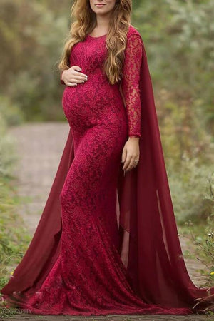 Rainbow Bliss Maternity Photoshoot Dress - Moms wardrobe