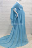 Fabulous Off-the-shoulder Maternity Photoshoot Gown