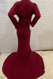 Fabulous V-neck Mermaid Maternity Photoshoot Gown