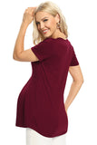 Fashion Soft Maternity Top Pleated Pregnancy Shirt - Glamix Maternity