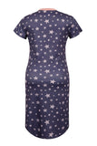 Fashion Star Pattern Nursing Skirt Maternity Dress