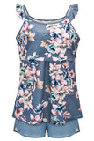 Floral Fashion Nursing Vest Pregnancy Top + Shorts