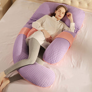 Full Body Pregnancy U-Shaped Maternity Pillow
