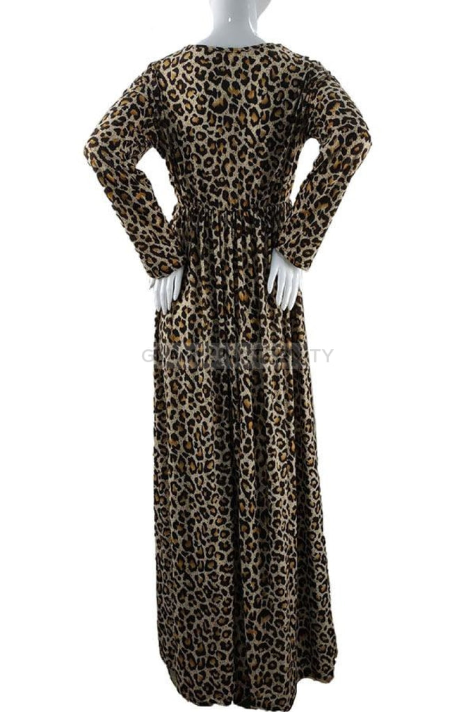 Leopard Print Scoop Maternity Dress | GLAMIX Glamix Maternity Leopard Print Scoop Maternity Dress | GLAMIX Glamix Maternity