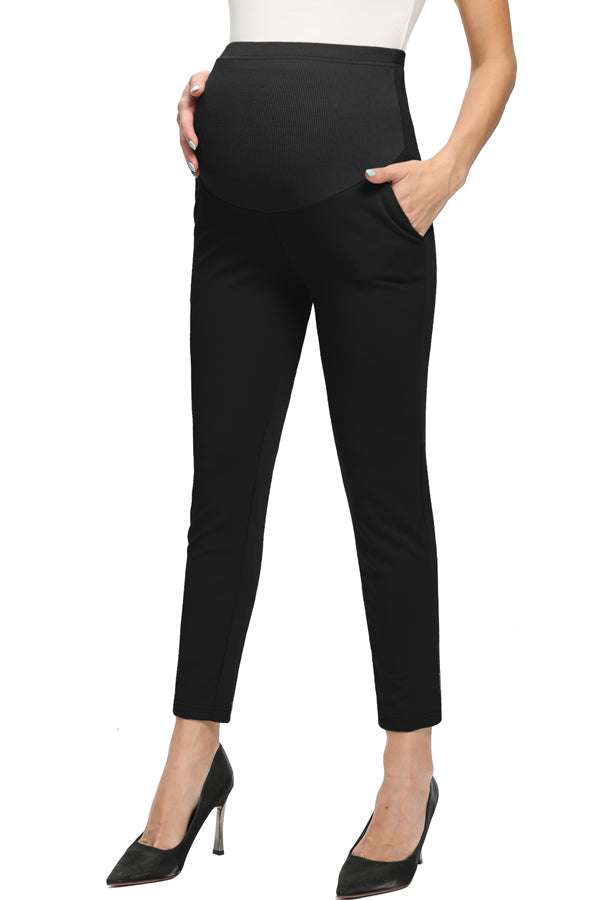 Maternity Fashion Straight Pants Comfortable Work Pants – Glamix