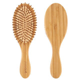 Natural Bamboo Paddle Hair Brush Oval