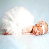 [0M-3M] Newborn Baby Girls Lace Tutu Photoshoots Suit