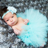 [0M-3M] Newborn Baby Girls Lace Tutu Photoshoots Suit