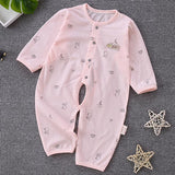 [3M-18M] Newborn Baby Romper Printed With Moon Pattern