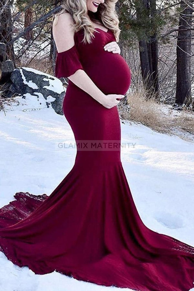 Maternity Shoot Gowns – Style Icon www.dressrent.in