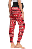 Over Belly Merry Christmas Pregnancy Pajamas Lounge Joggers