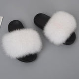 Comfort Fluffy Open-toe Slippers